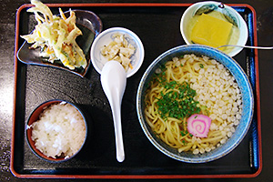 小みかんうどんセット