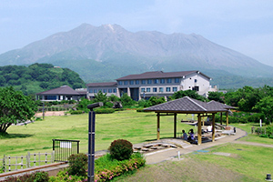 桜島溶岩なぎさ公園・足湯