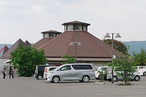 火の島めぐみ館の駐車場