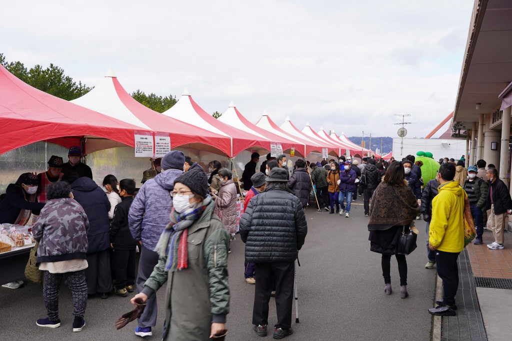 イベント会場の火の島めぐみ館